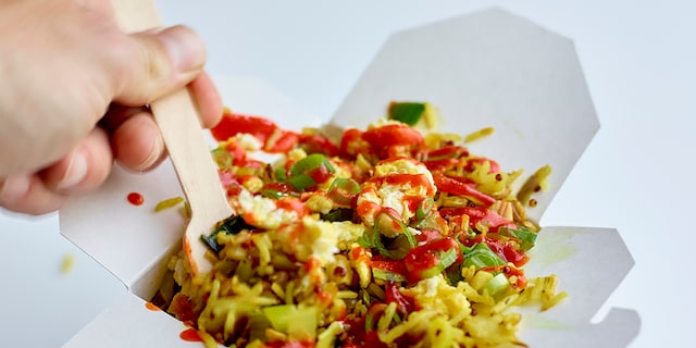 Nasi goreng met eieren