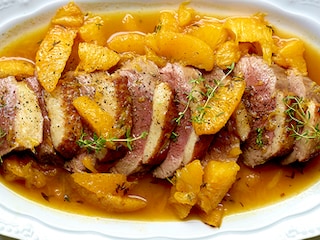 Magrets de canard à l’orange