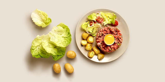 Tartare de bœuf belge