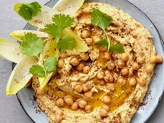 Houmous de pois chiches au citron vert