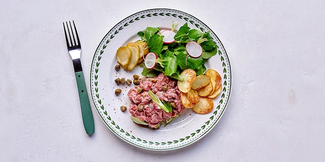Tartare de Blanc-Bleu Belge