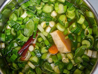 Bouillon de légumes tout simple
