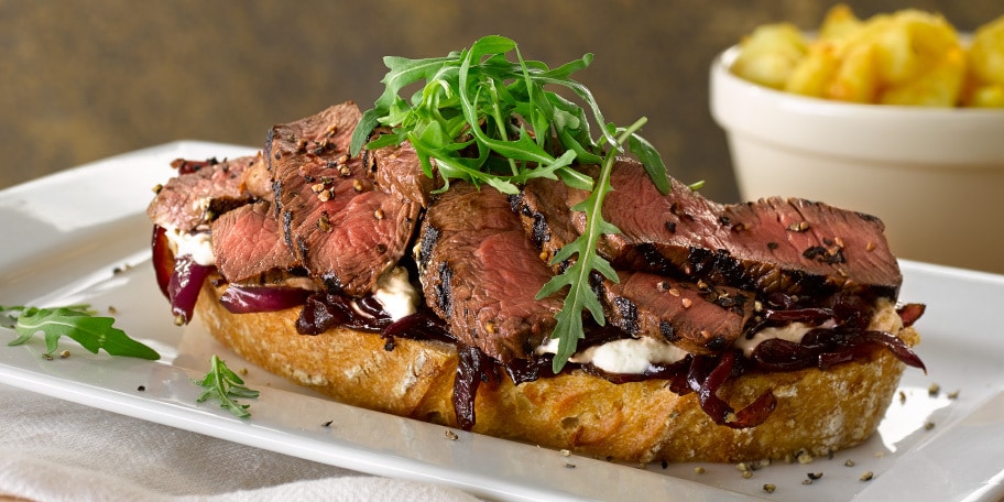 Bœuf irlandais comme une tartine