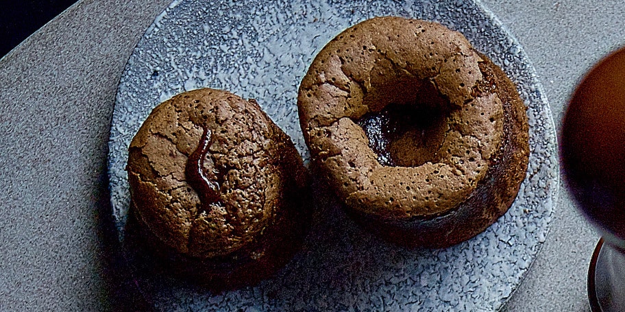 Chocolademoelleux met gember