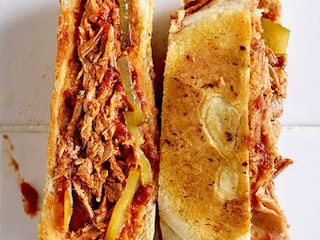 Broodje met pulled pork
