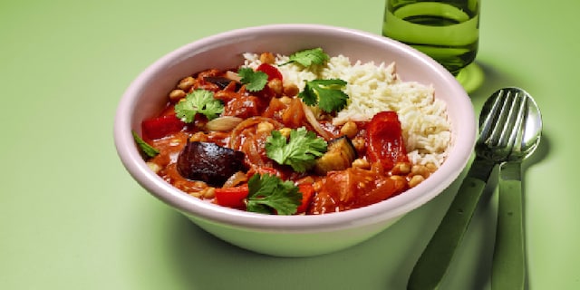 Tikka masala aux pois chiches