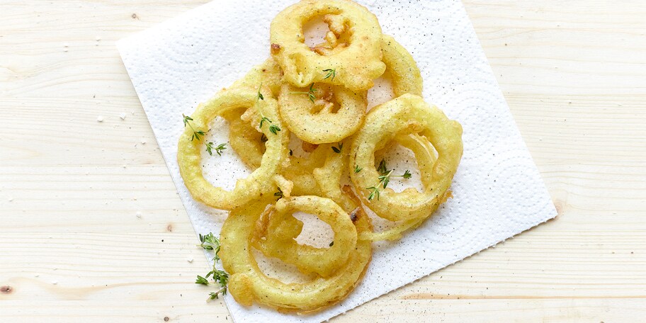 Tempura d’oignons