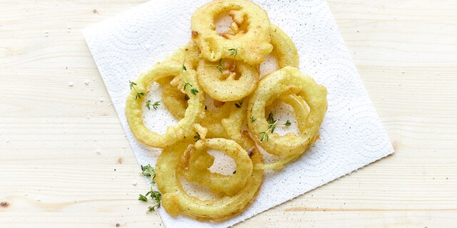 Tempura d’oignons