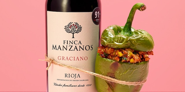 Poivrons farcis à la viande hachée et au chorizo