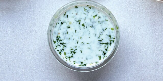 Vinaigrette au yaourt