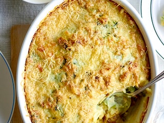 Parmentier de poulet aux légumes