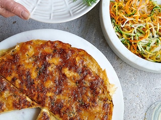 Tartiflette van aardappelen
