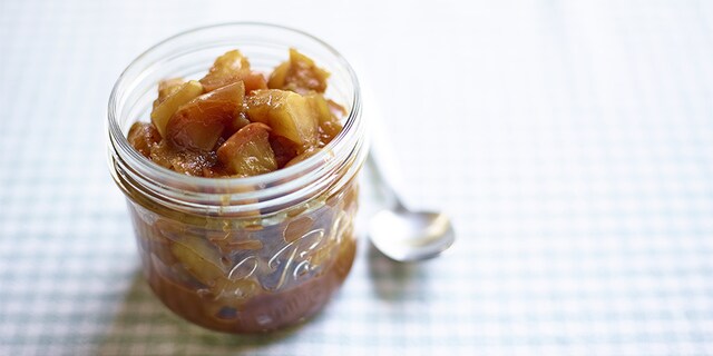 Compote de pommes de luxe