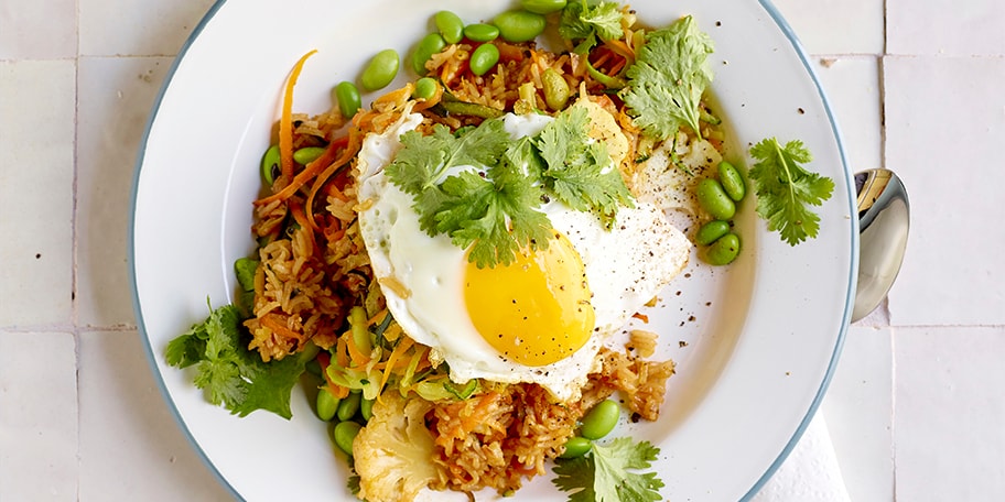 Vegetarische nasi goreng