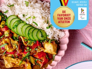 Maaltijdbox - Groene curry (met kip)