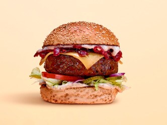 Hamburger (met truffelmayonaise) 