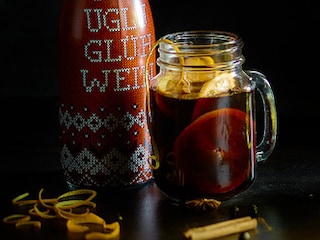 Glühwein met sinaasappel en kruiden