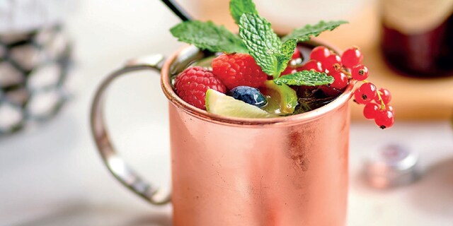 Summer moscow mule