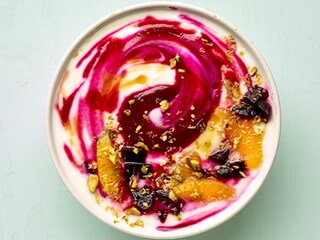 Yoghurt met groenten