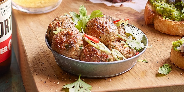 Kruidige balletjes van lamsgehakt