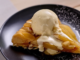 Tarte tatin met appelen en peren