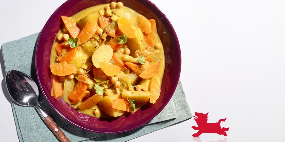 Groentecurry met clementines