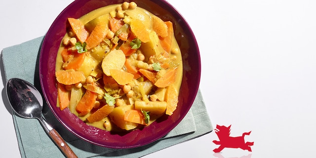 Groentecurry met clementines