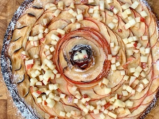 Appeltaart met frangipane 