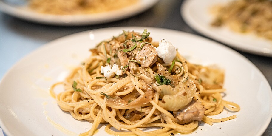Pasta finocchio e ricotta