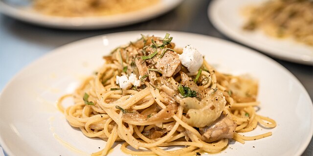 Pasta finocchio e ricotta