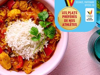 Boite repas - Curry Madras (au poulet)