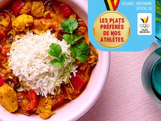 Boite repas - Curry Madras (au poulet)