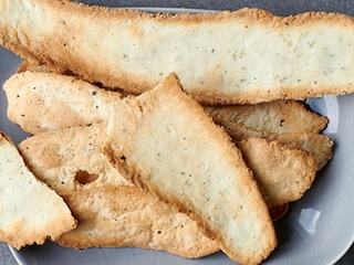 Flatbreads aux herbes de Provence