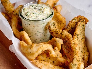 Goujonnettes de sole, sauce tartare maison