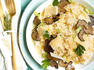 Risotto van knolselder met truffel