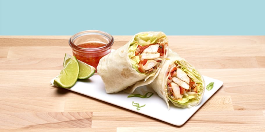 Wrap au poulet Plat National