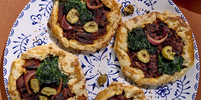 Petites tartes rustiques à l’agneau