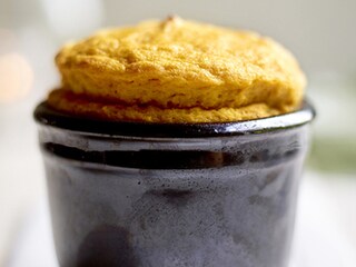 Zoete aardappelsoufflés