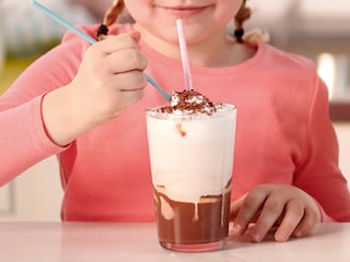 Milkshake Dame Blanche