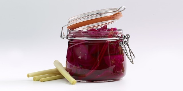 Pickels van rode bieten