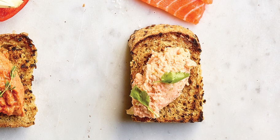 Tartinade de saumon à l’orange