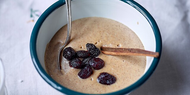 Ábrystir – pudding met kaneel en veenbessen