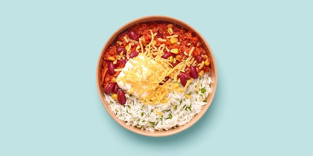 Chili sin carne rapido en 3 minutes