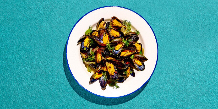 Moules au fenouil