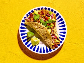 Taco à la viande hachée