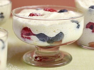 Tiramisu au skyr et aux fruits rouges