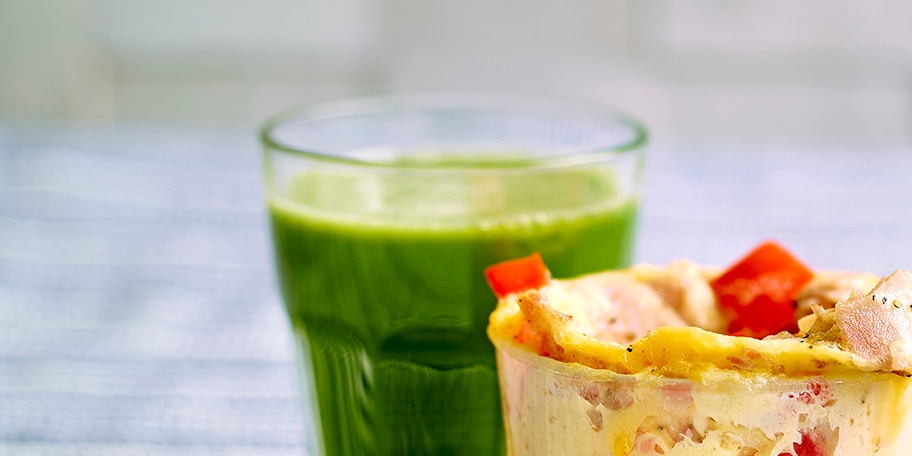 Jus de pomme à la roquette