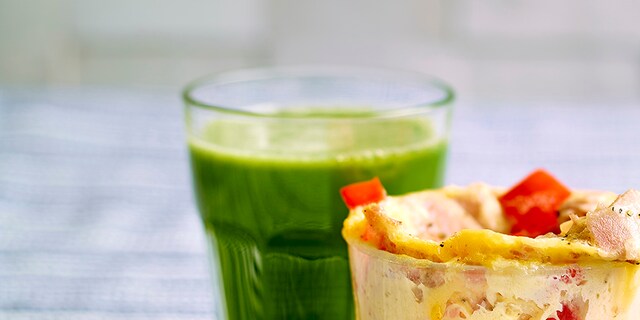 Jus de pomme à la roquette