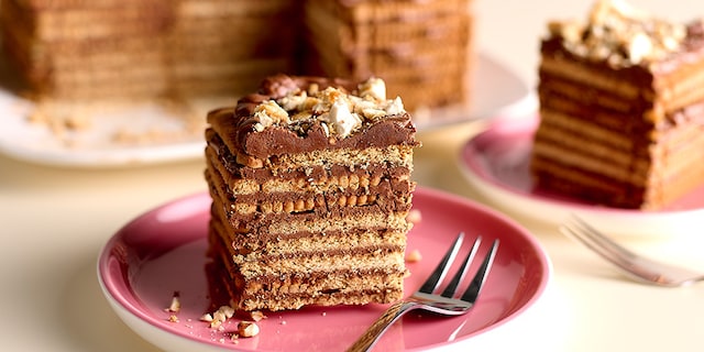 Chocolade Petit-beurretaart