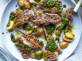 Gegrilde lamskoteletjes met chimichurri